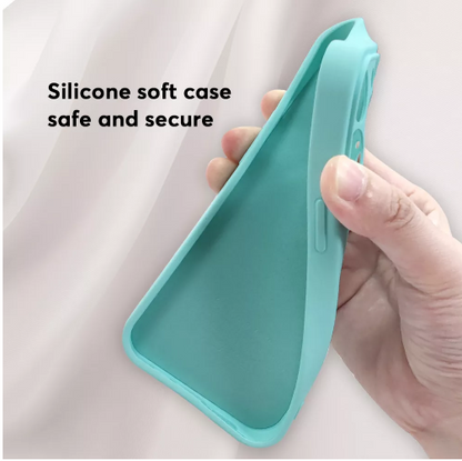 iPhone 11/Pro/Pro Max Case | Rubber | Luxury Silicone Cover | Fiber Cloth Inside