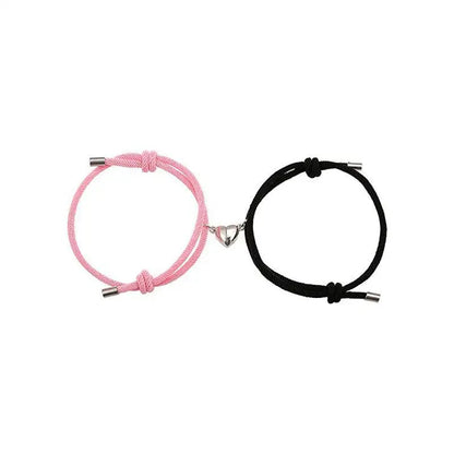 Couple Magnetic Bracelets | 2 Pieces/Set | Love | Boy Friend | Girl Friend | Valentine's Gift