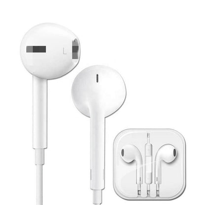 3.5mm earphone wired in-ear for iPhone with mic for iPhone 6, Samsung-universal socket