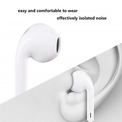 3.5mm earphone wired in-ear for iPhone with mic for iPhone 6, Samsung-universal socket