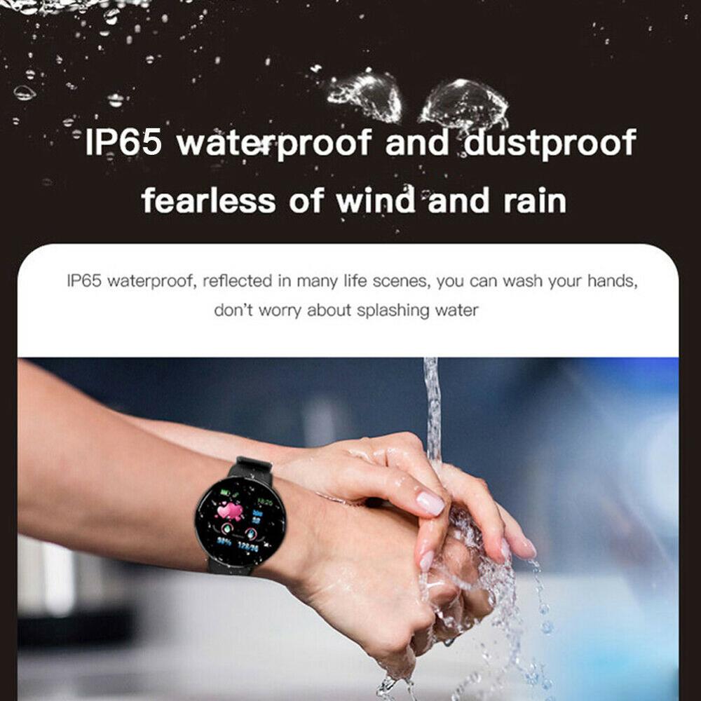 Smart Watch Waterproof | iOS & Android | Blood Pressure, Heart Rate, Fitness Tracker