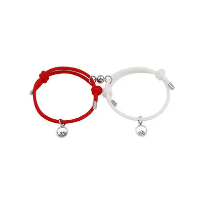 Couple Magnetic Bracelets | 2 Pieces/Set | Love | Boy Friend | Girl Friend | Valentine's Gift