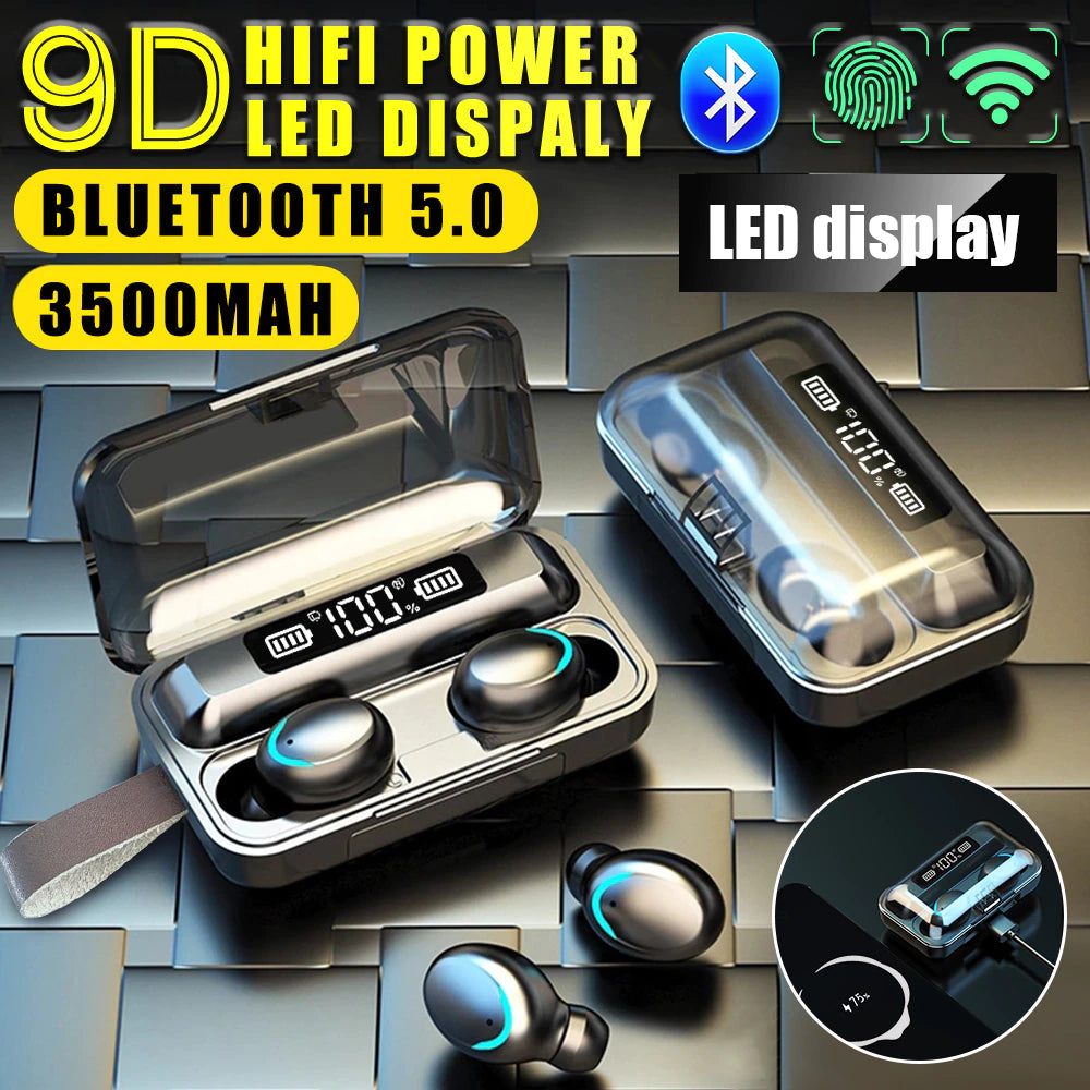 Headphone | for Apple, Samsung & Android | Wireless | TWS Earphone | Bluetooth 5.0 Earbud